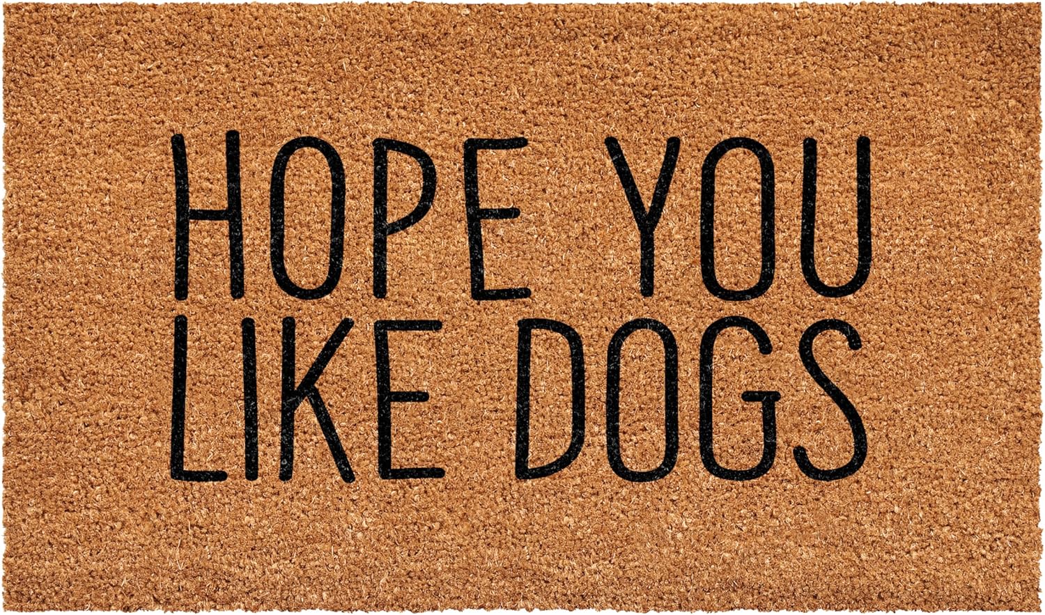 Calloway Mills Hope You Like Dogs Doormat for All-Season Use