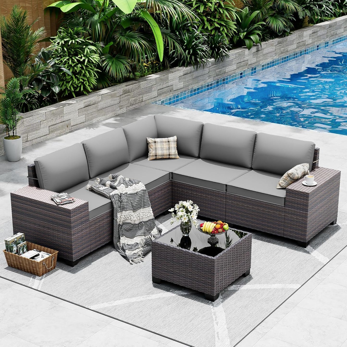 Outdoor Patio Furniture Set for Stylish Relaxation and Comfort