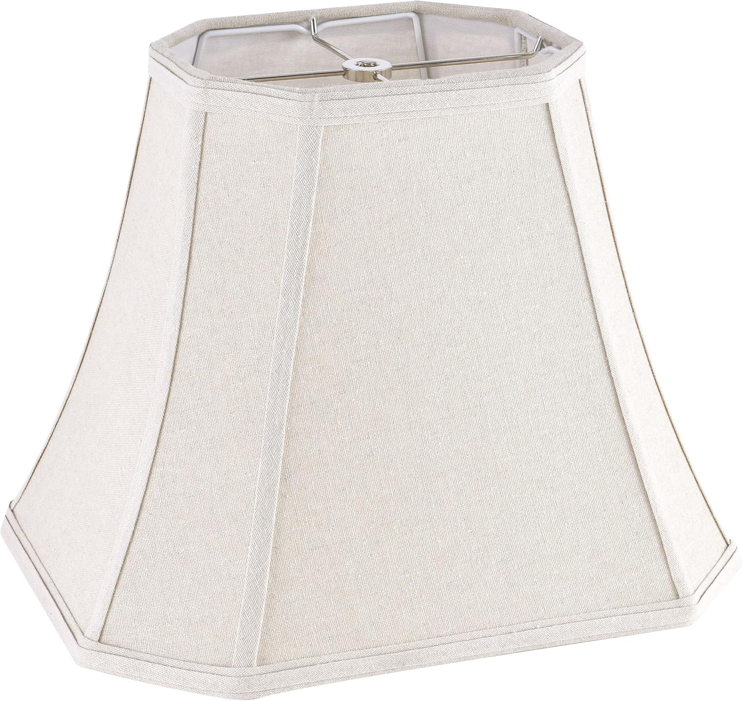 GO&SO Square Cut Corner Lampshade for Modern Table Lamps