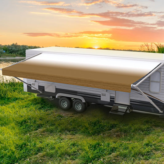 Shade Pro RV Awning Fabric Replacement for Durable Canopy