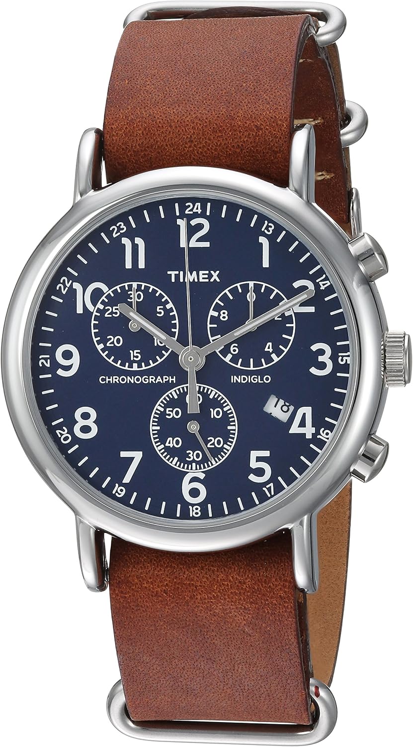 Timex Weekender 38mm Unisex Analog Watch with INDIGLO Feature