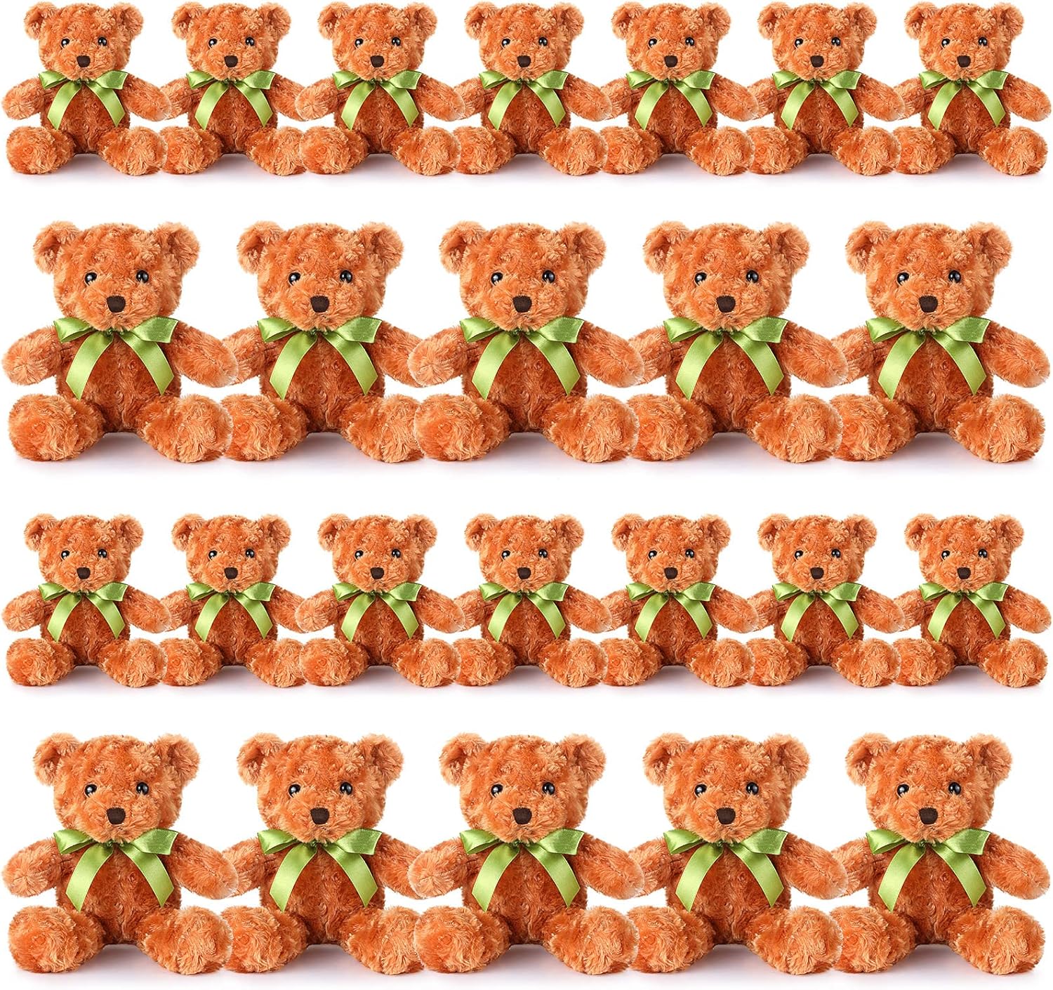 24 Pcs Bear Plush Stuffed Animals for Baby Shower Gifts