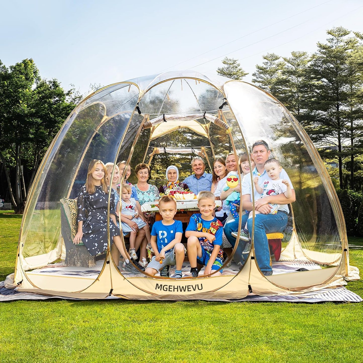 Portable Weatherproof Igloo Tent - Winter Camping Shelter