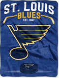 Northwest NHL Unisex Raschel Throw Blanket - Oversized Cozy Fan Throw