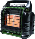 Portable Green Big Buddy Heater - 4,000-18,000 BTU