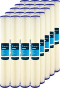 SpiroPure SP-R50-20 20x2.5 50 Micron Pleated Sediment Filter - Case