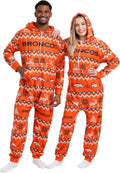 Relax in Style with FOCO NFL Team Logo Pajama Onesie