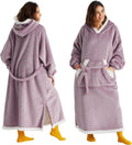 Warm and Stylish Wearable Blanket Hoodie by Bedsure for Relaxation