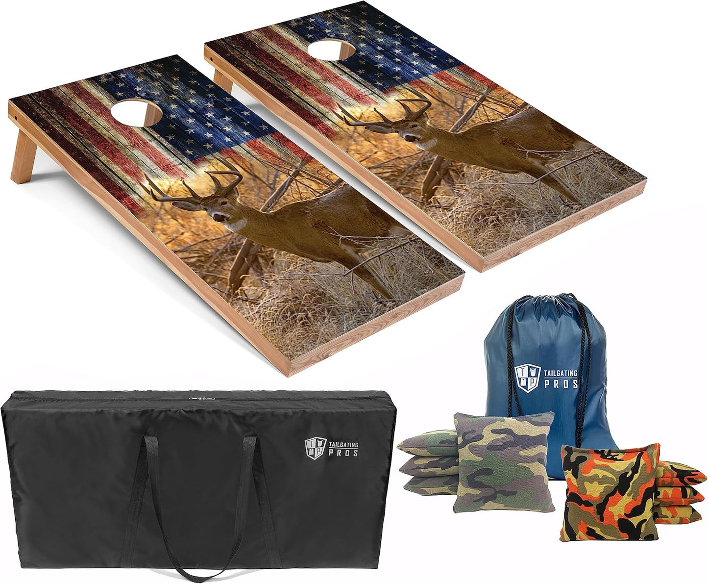 Tailgating Pros Cornhole Board Set - Perfect for Outdoor Fun