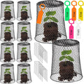 11in Chicken Wire Plant Covers 10 Pack - Heavy Duty Garden Cloches
