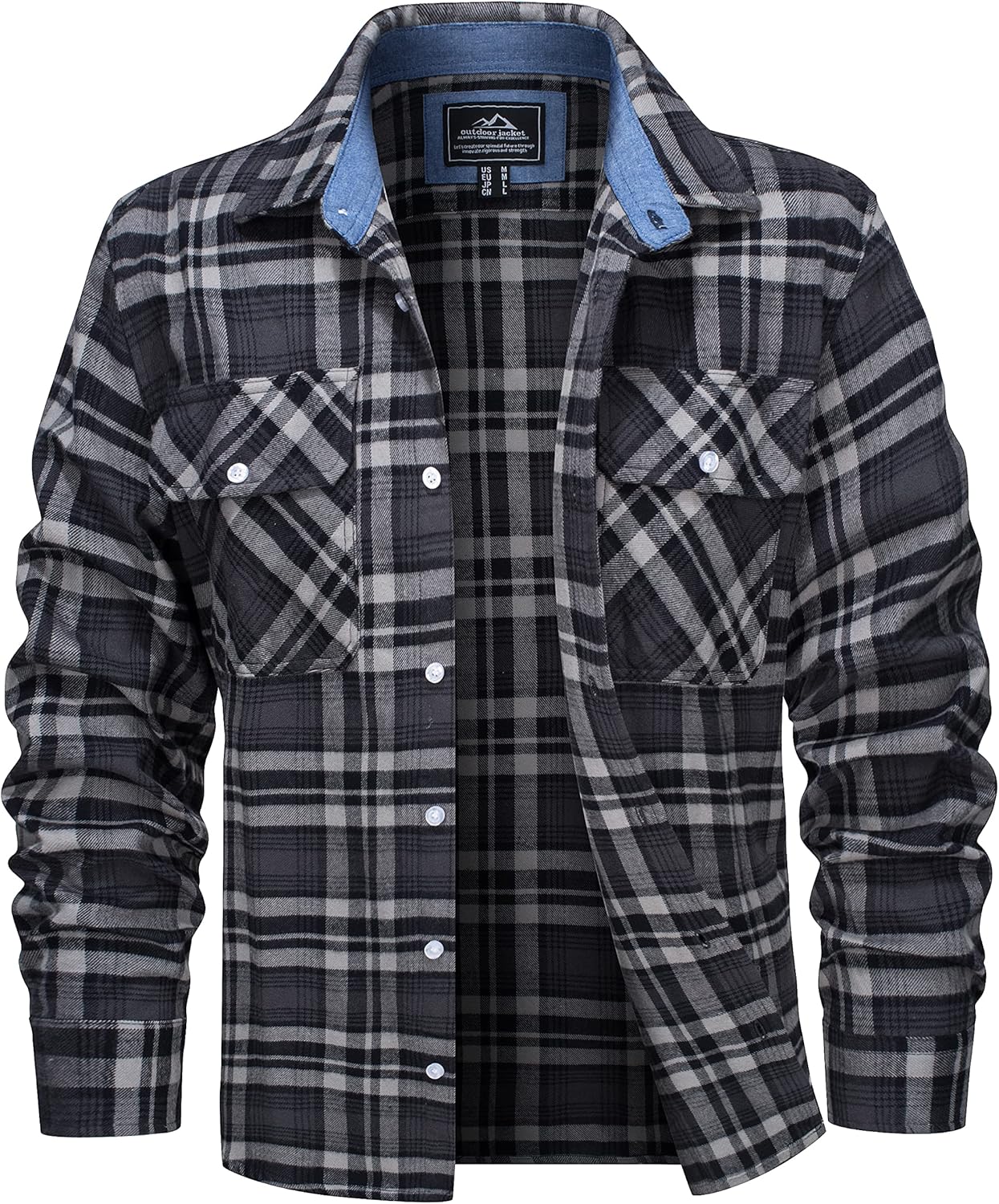 MAGCOMSEN Men's Flannel Shirts for Casual Fashion and Comfort