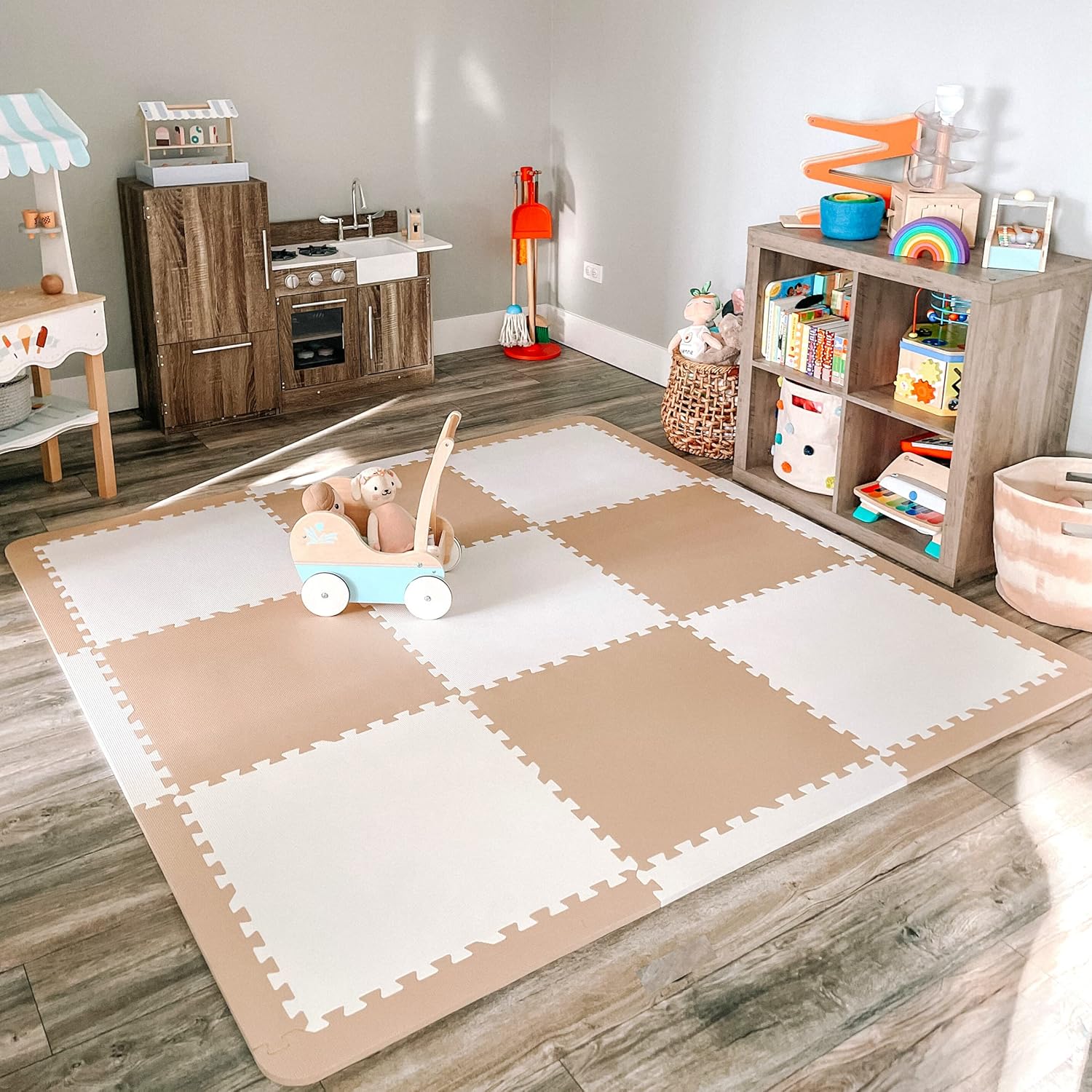 Extra Thick Baby Play Mat Tiles for Safe Crawling and Playing