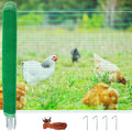 Non Electric Fence Netting 48in x 65ft Boundary Fence - Portable