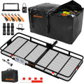 Mockins XXL Folding Trailer Hitch Cargo Carrier Review