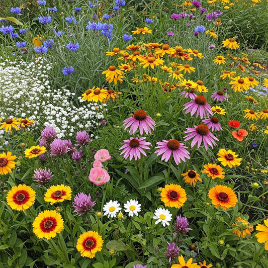 Midwest Mix Bulk Wildflower Seeds for Vibrant Gardens