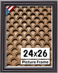 Coffee Brown 24x26 Picture Frame.75 in Wide - Handmade Solid Wood