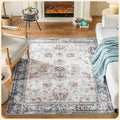 Istana Area Rug for Living Room 5x7 - Washable Colorful Boho Rug