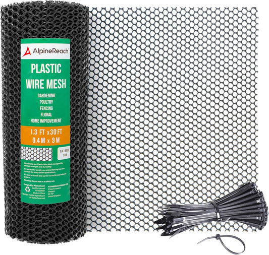 Durable 1.3ft x 30ft Fence Roll - Ideal for Pets & Gardening