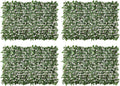 Expandable Laurel Leaf Privacy Fence Screen - Realistic Faux Leaves