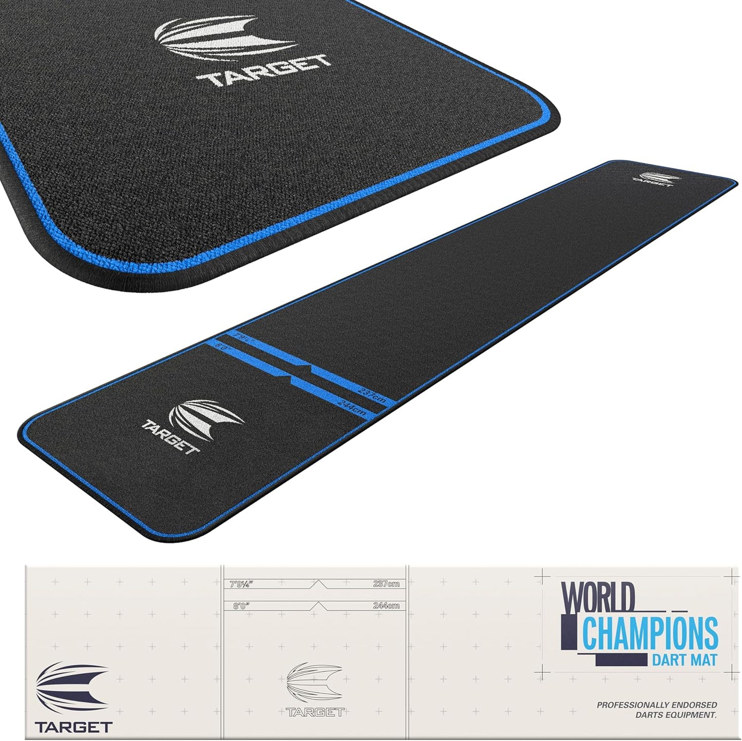 Target Darts Dart Mat - Professional Oche for All Players