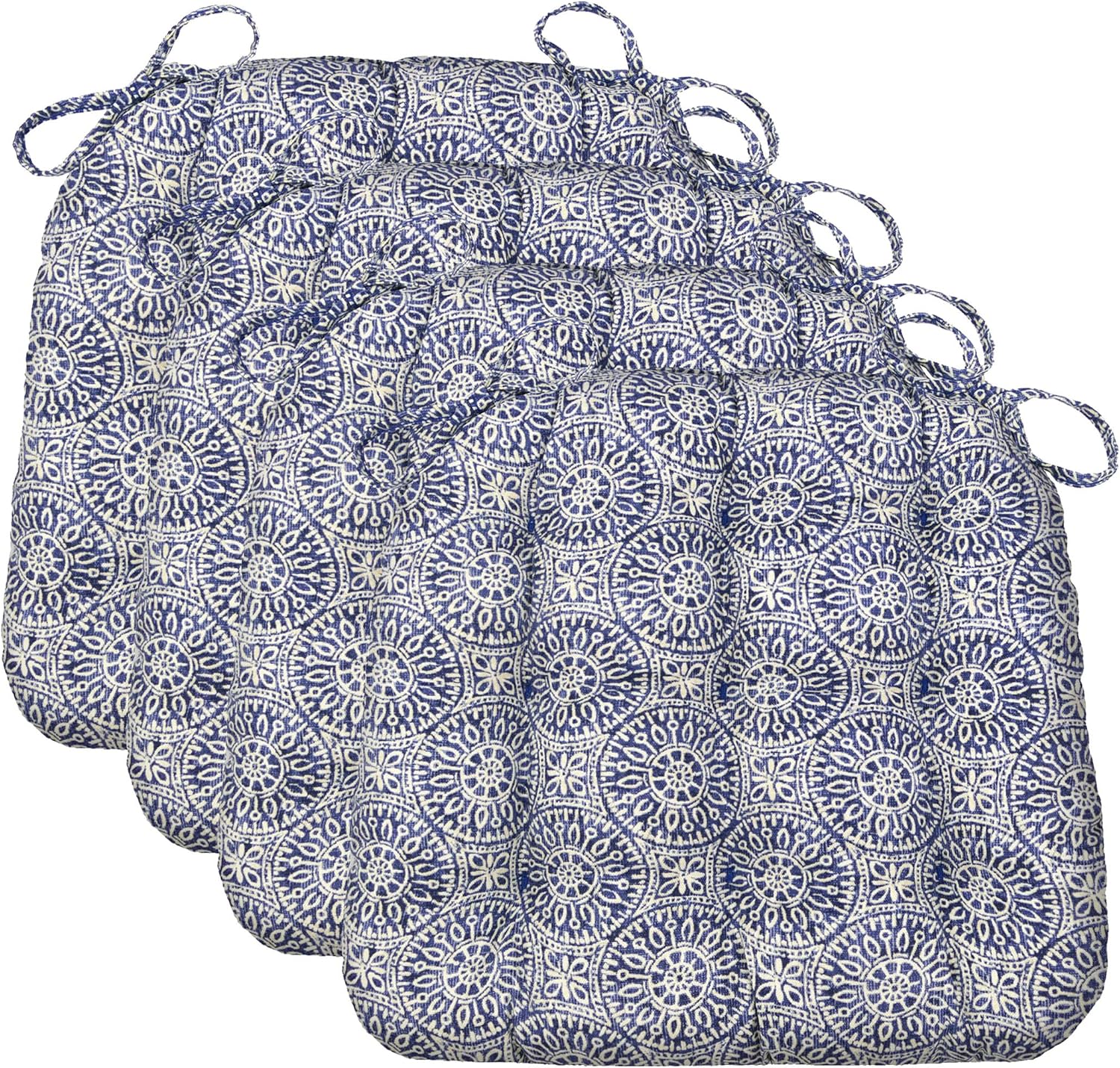 Barnett Home Decor Chair Cushions for Dining Chairs - 15x17