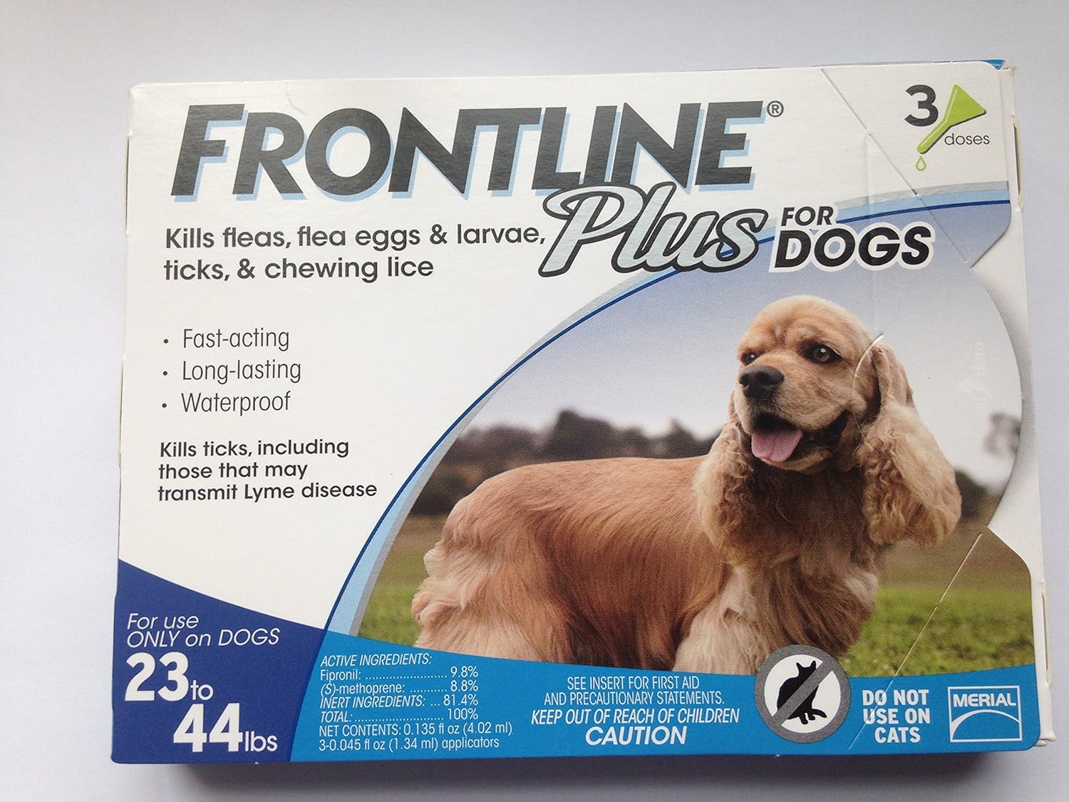 Frontline Plus Medium Dog: Effective Flea and Tick Protection