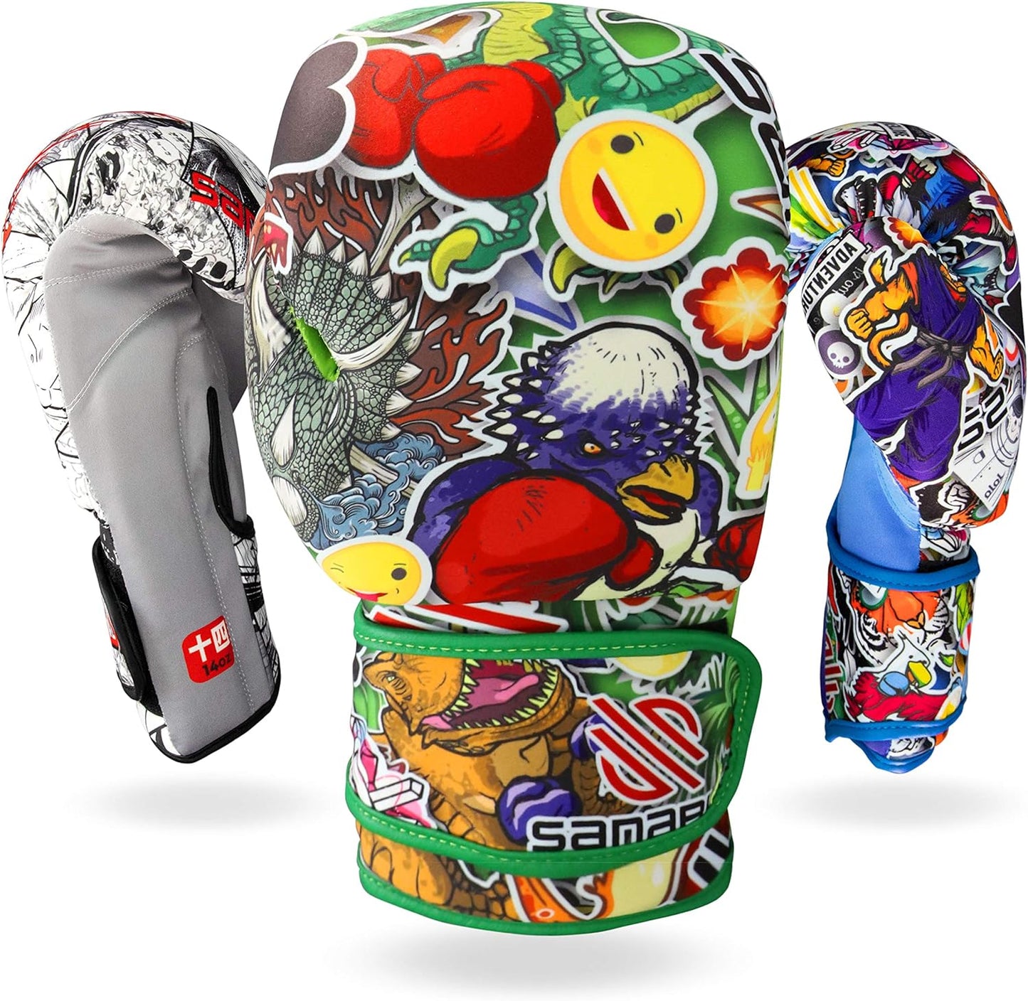 Sanabul Sticker Bomb Boxing Gloves - Max Protection