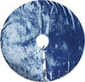 Sophia-Art Christmas Tree Skirt 48 in Luxury Velvet Plush - Light Blue