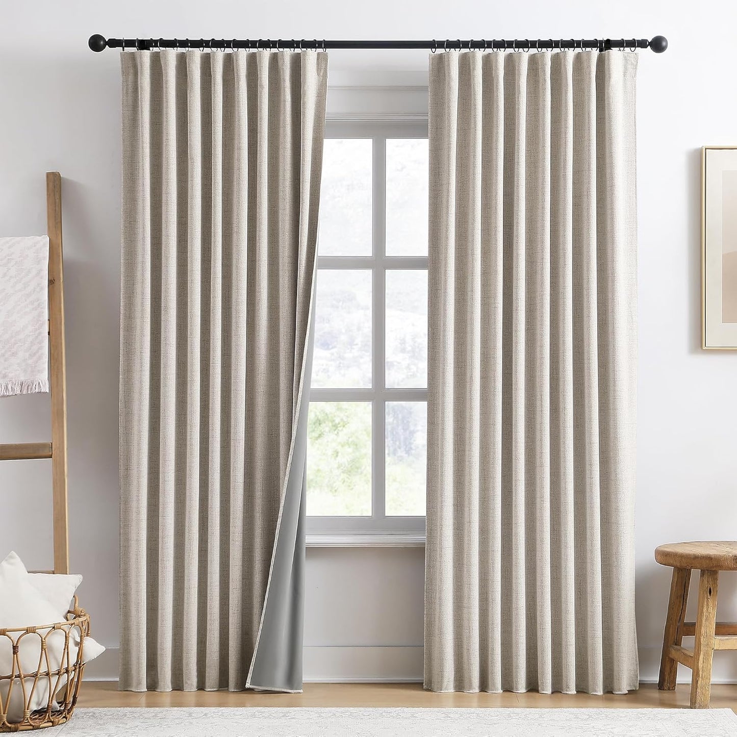 RAIN CITY Extra Wide Patio Door Curtains for Stylish Homes