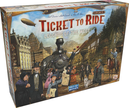 Ticket to Ride Legacy: Legends of The West Board Game Adventure