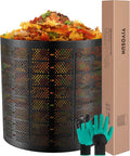 VIVOSUN 500 Gallon Outdoor Compost Bin - Large Expandable Composter