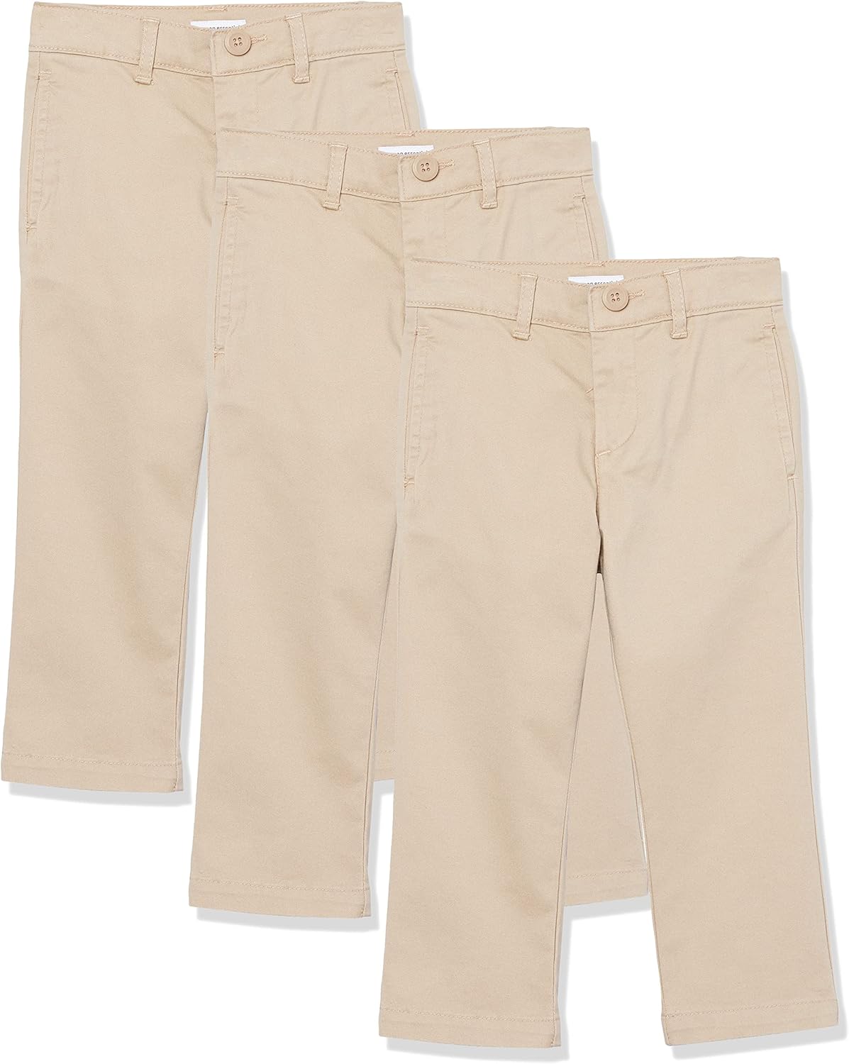 Boys and Toddlers' Uniform Straight-Fit Flat-Front Chino Pants