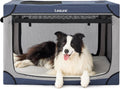 Lesure Soft Collapsible Dog Crate 36 in - Portable Foldable Travel