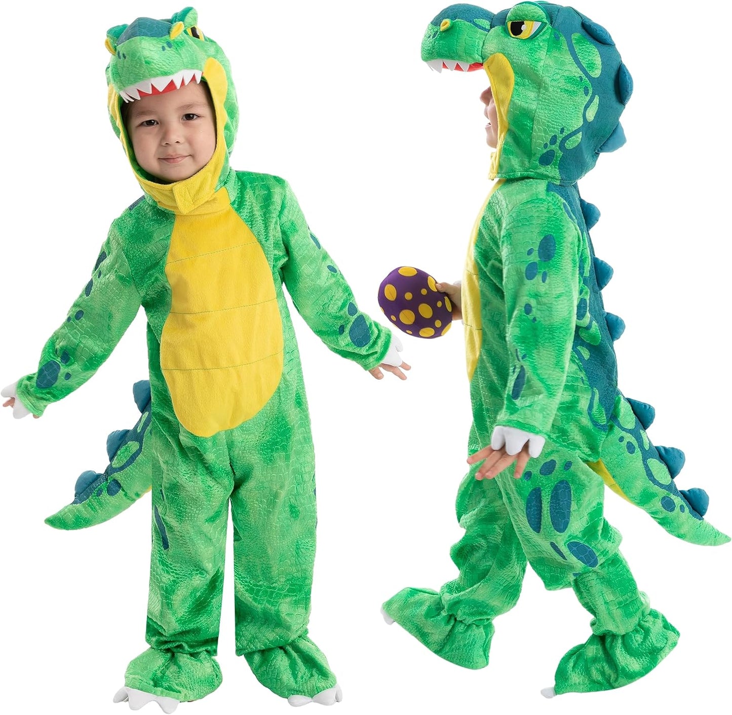Spooktacular Creations T-Rex Costume for Kids Halloween Fun