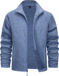 TACVASEN Men's Fleece Jacket Full Zip Lightweight - Warm & Soft