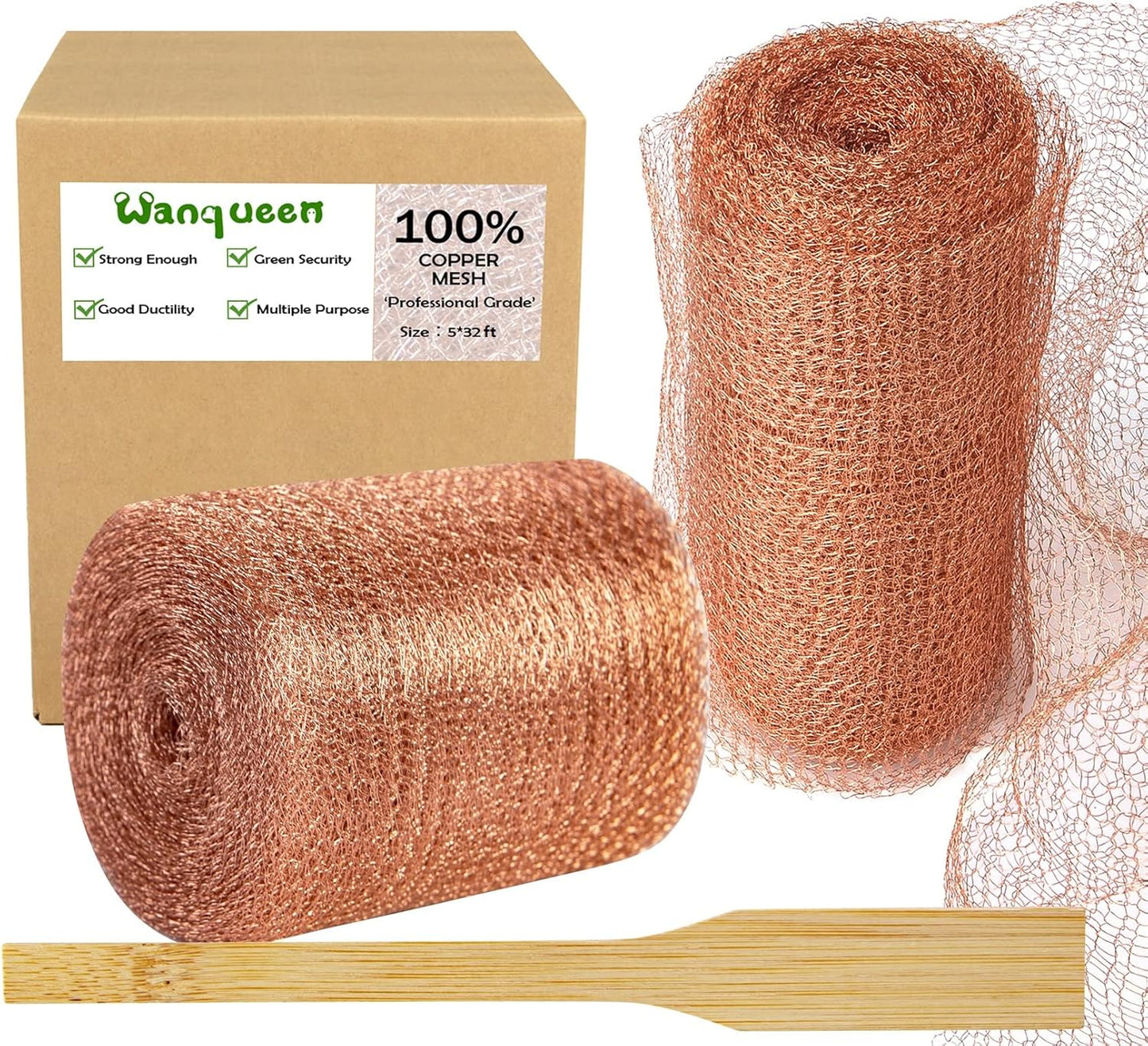Wanqueen Copper Mesh Roll - Ultimate Pest Repellent!