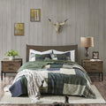 Woolrich Mill Creek Reversible Quilt Set - Cozy Cabin Coverlet