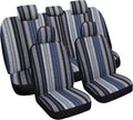 VarCozy Baja Saddle Blanket Seat Covers Full Set for Vehicles