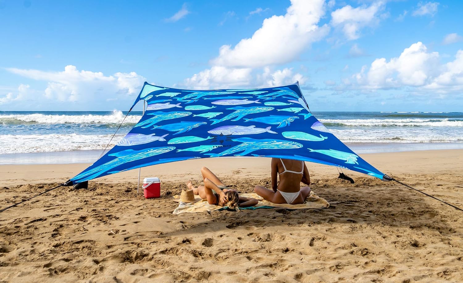 Neso Tents Beach Tent with Sand Anchor - Portable Canopy Sunshade