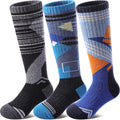 Kids Merino Wool Ski Socks Boys Girls Thermal Winter Warm Thick Cozy