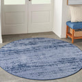 Nourison Home Essentials 48 in Round Contemporary Indoor/Outdoor Rug