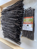 Madagascar Vanilla Beans Organic Grade B 4oz - For Extract & Baking
