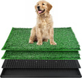 Dog Grass Pad with Tray - Portable Reusable Turf Potty Patch