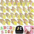 234 Piece Chenille Letter Patches 2.56 in - Bright Color Craft Pack