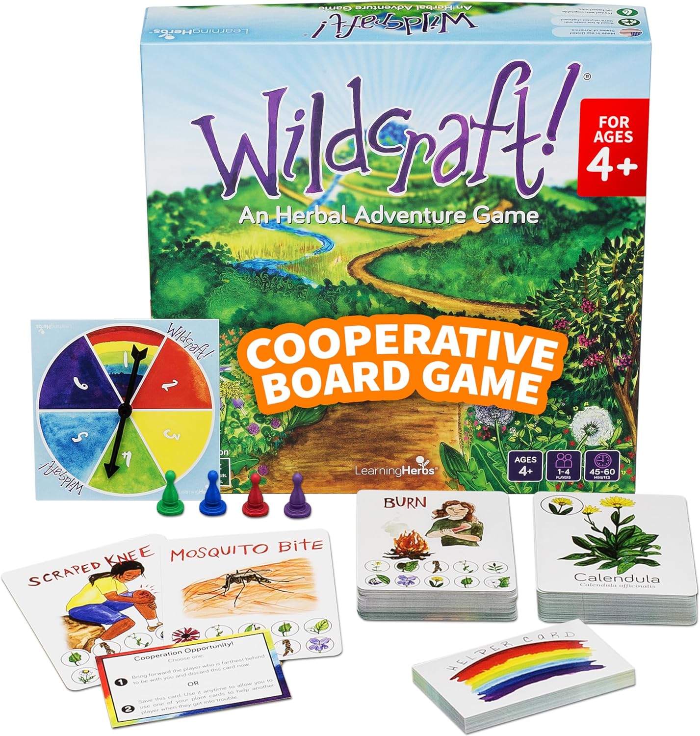 Wildcraft! Herbal Adventure Board Game for Kids and Families