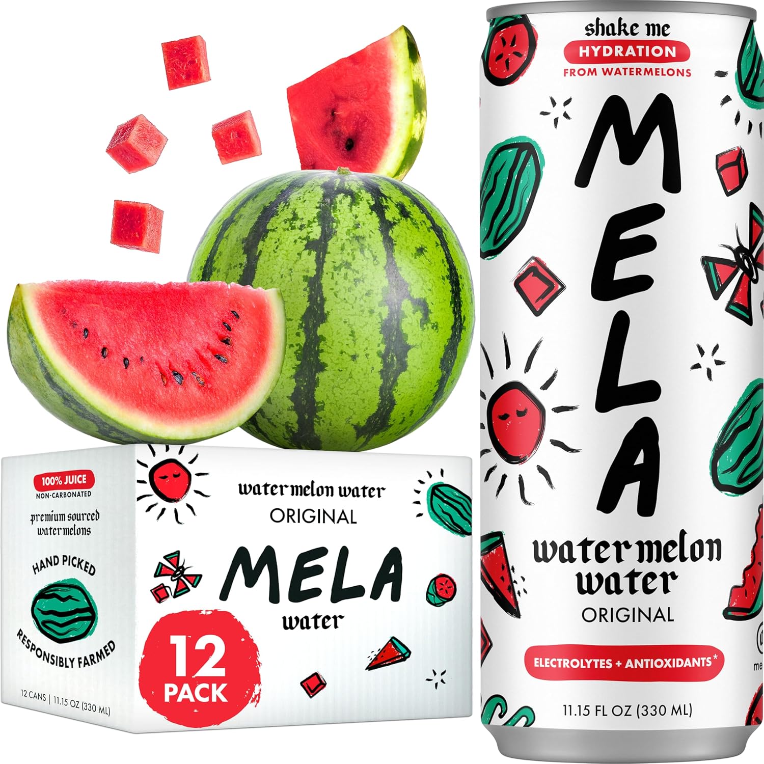 Mela Watermelon Water - Refreshing Natural Juice Alternative
