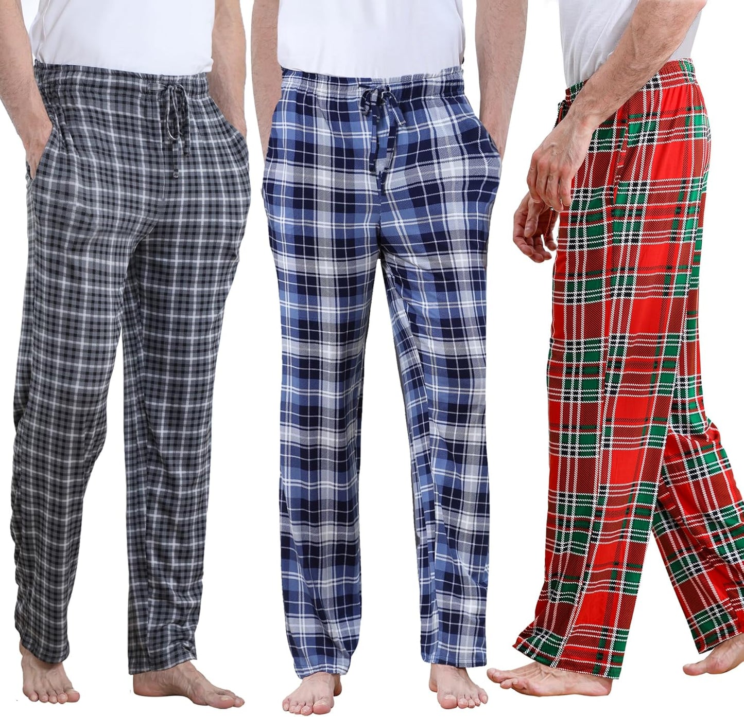DITOK Men's Lightweight Pajama Pants for Ultimate Comfort