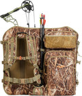 Bow Hunting Backpack for Men with Bow Holder - Camo Saddle Pack