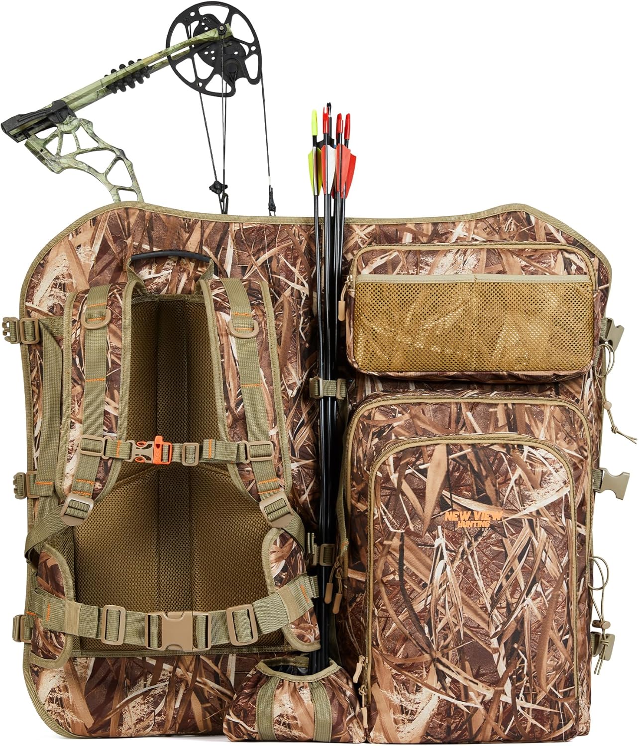 Bow Hunting Backpack with Holder for Compound Bow Gear