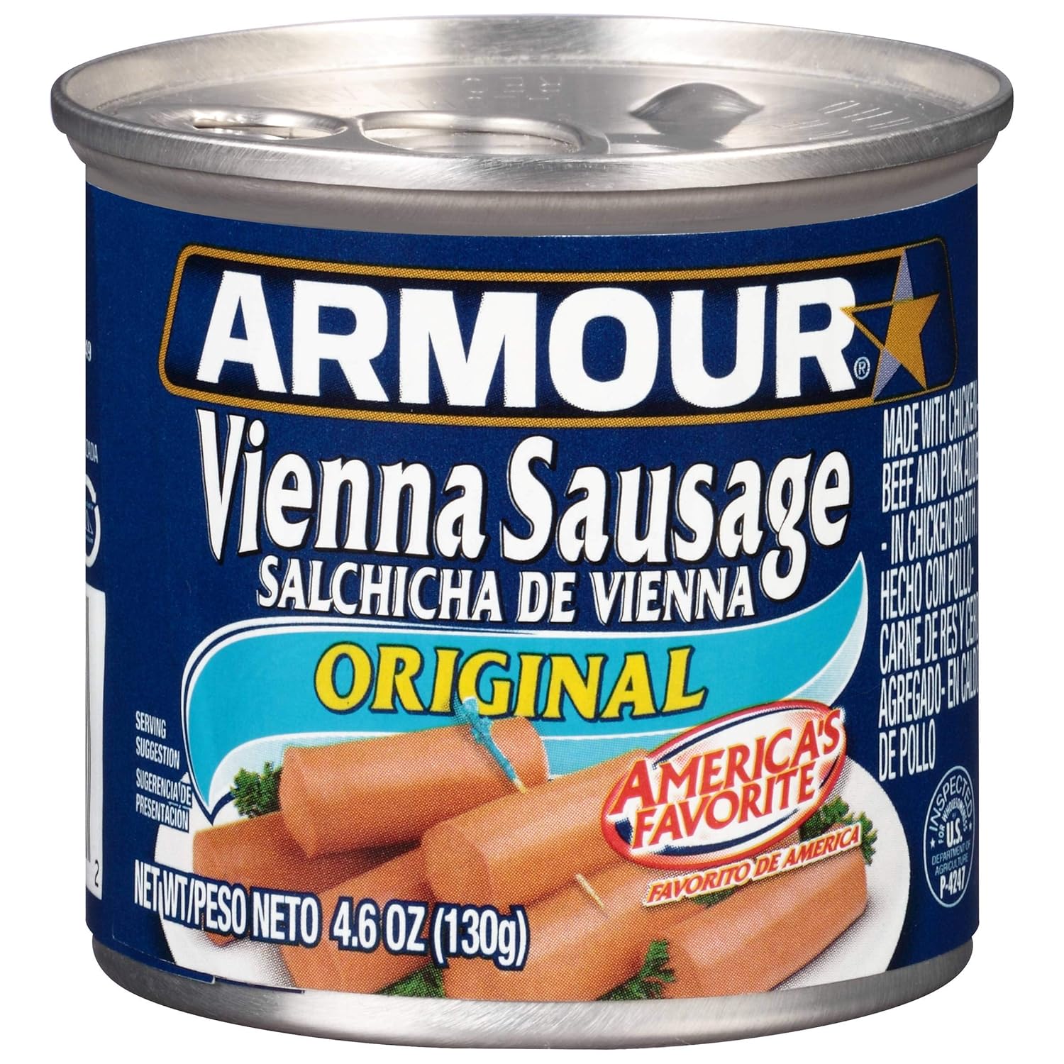 Armour Star Vienna Sausage Canned Sausage, Original Flavor